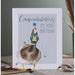 Wrendale Designs Celebration Card - Conquackulations