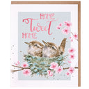 Wrendale Designs Celebration Card - Home Tweet Home