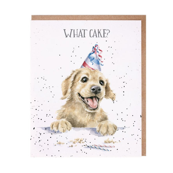 Wrendale Designs Birthday Card - What Cake?