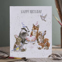 Wrendale Designs Birthday Card - Woodland Party