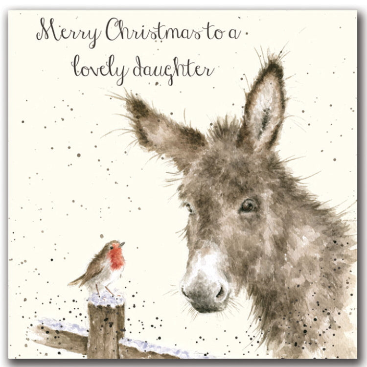 Wrendale Designs Christmas Card Relations - Lovely Daughter