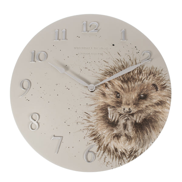 Wrendale Designs Hedgehog Wall Clock