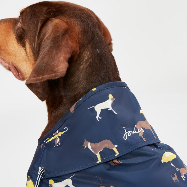 Joules Water Resistant Dog Coat Navy John Norris