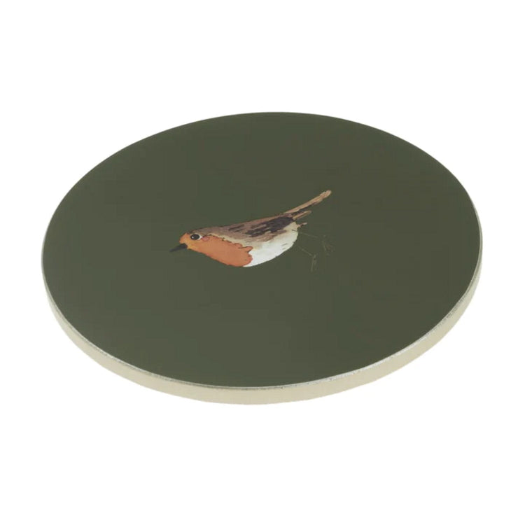 Sophie Allport Robin Circular Coasters (Set of 4)