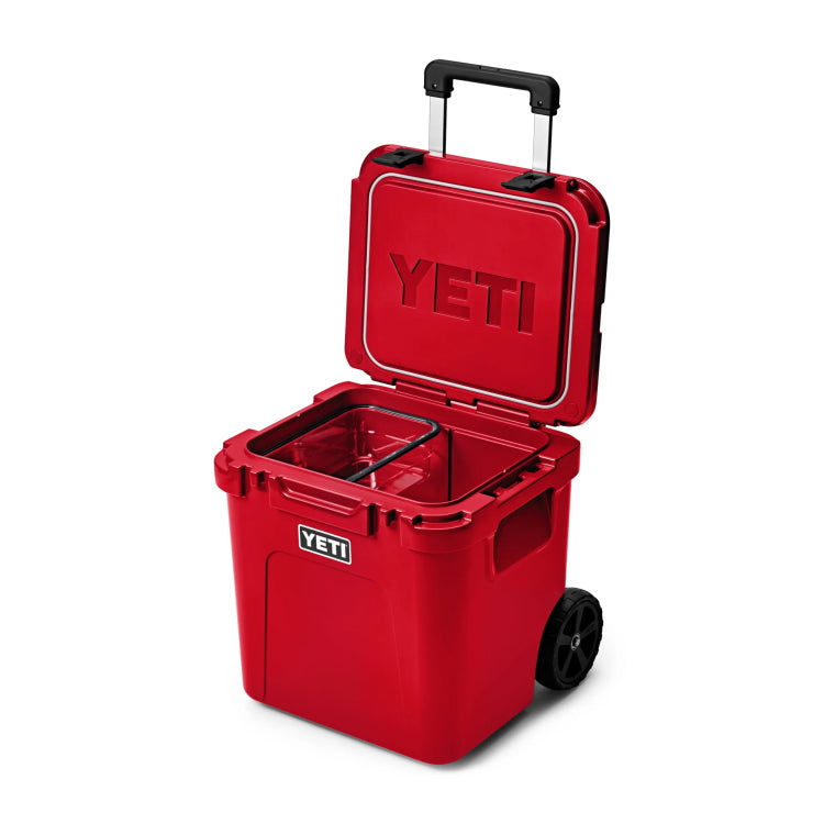 Yeti Roadie 48 Wheeled Hard Cool Box - Rescue Red