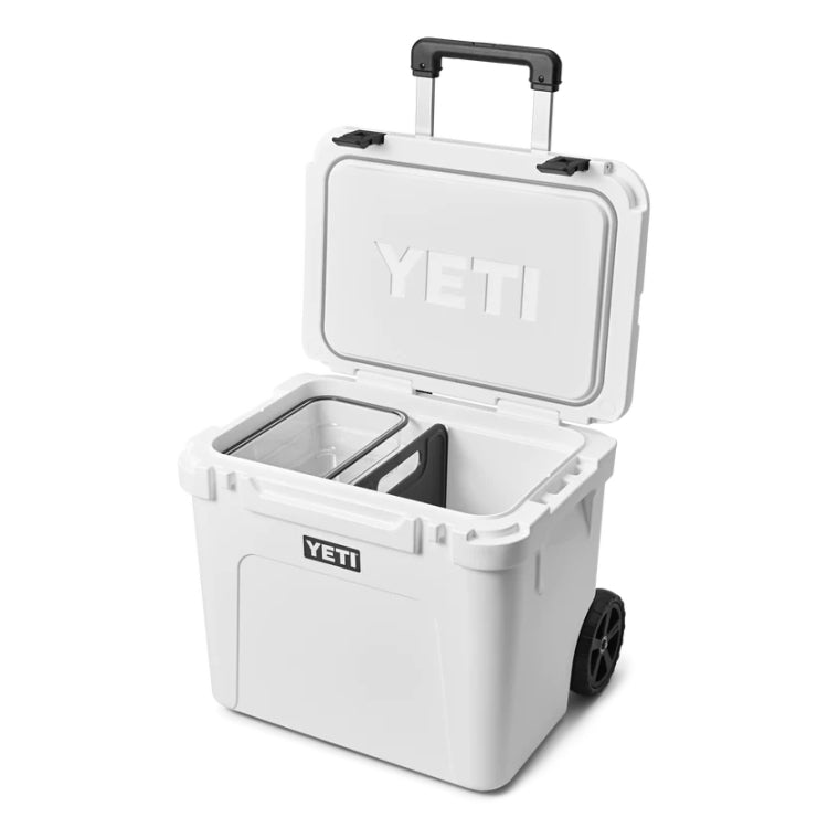 Yeti Roadie 60 Wheeled Hard Cool Box - White