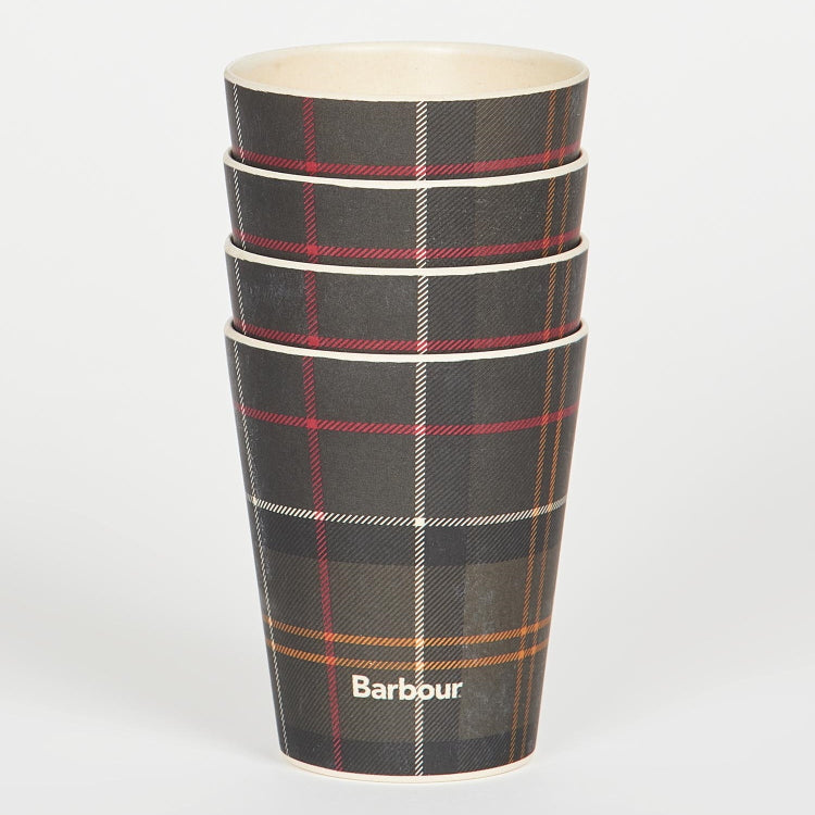 Barbour Bamboo Cups - Set of 4