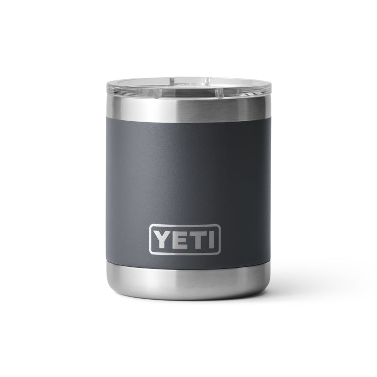 Yeti Rambler 10oz Lowball Insulated Cup - Charcoal