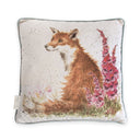 Wrendale Designs Cushion - Fox Foxgloves