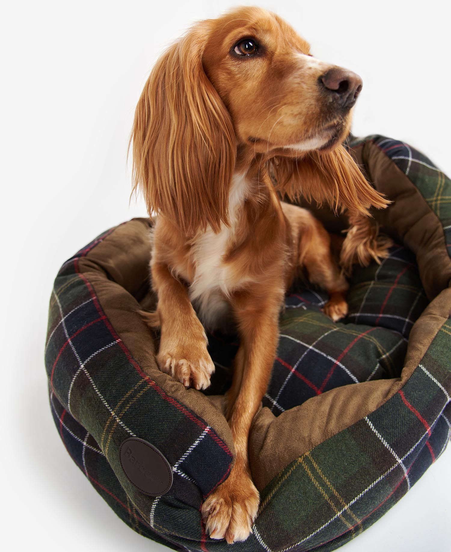 Barbour Luxury Dog Bed - Classic Tartan