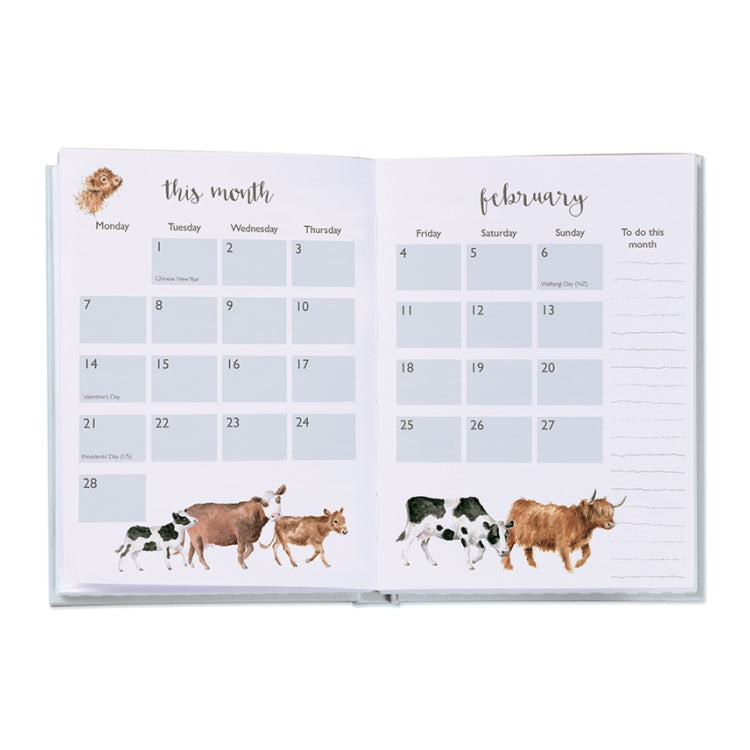 Wrendale Designs 2022 Diary Planner