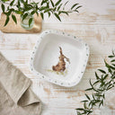 Royal Worcester Wrendale Designs Square Dish - Harebells