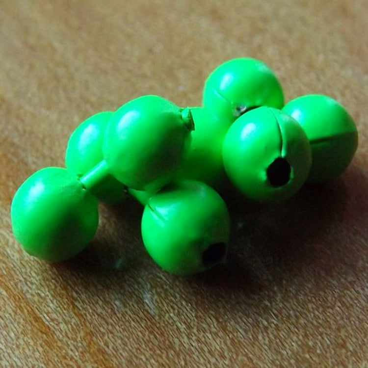 Flybox 3mm Bead Chain Eyes- Fluo Lime