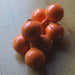 Flybox 3mm Bead Chain Eyes - Fluo Orange