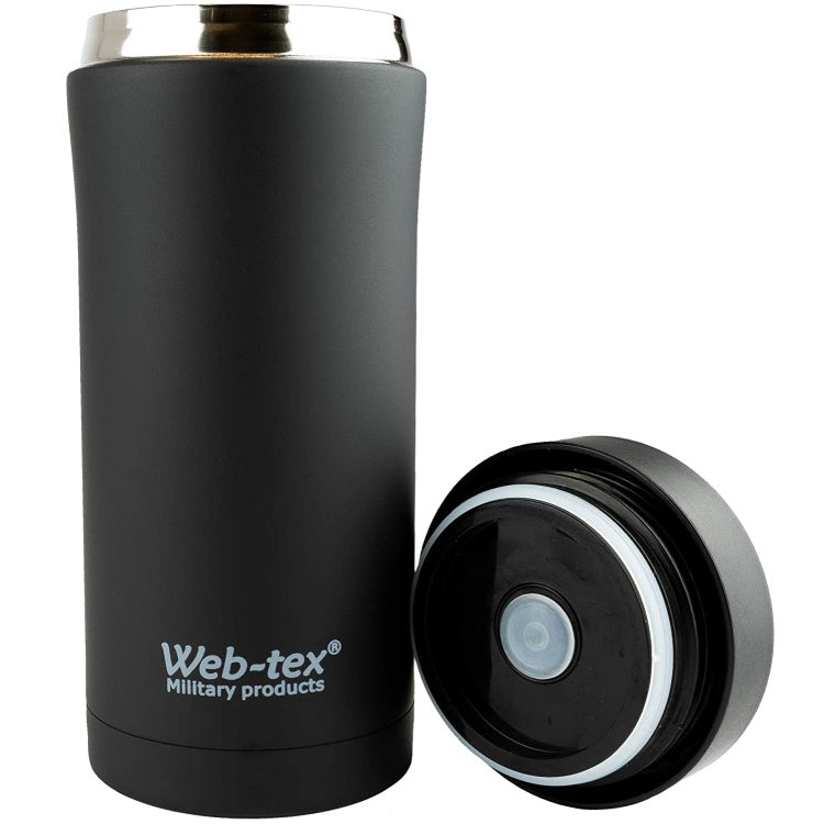 Web-Tex Ammo Pouch Flask - Black 330ml