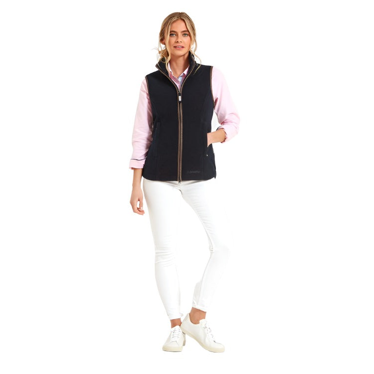 Schoffel Ladies Lyndon Fleece Gilet - Navy