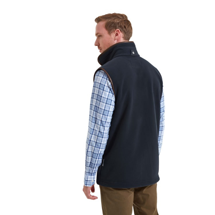 Schoffel Oakham Fleece Gilet - Navy