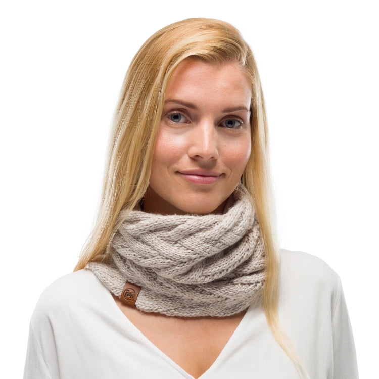 Buff Caryn Knitted Neck Gaiter Cru John Norris