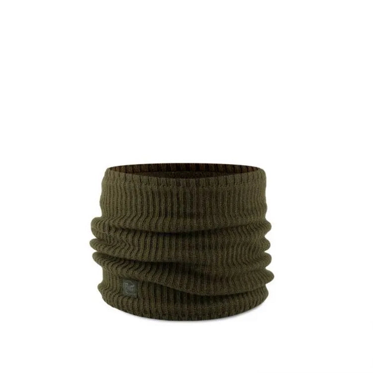 Buff Rutger Knitted Neck Gaiter - Bark