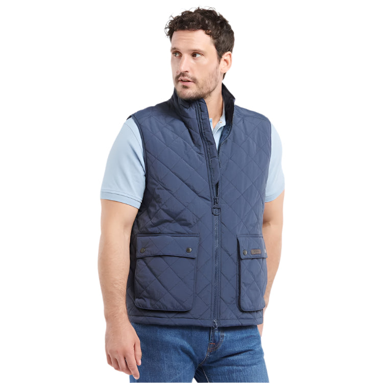 Barbour Fernwood Quilted Gilet - Navy