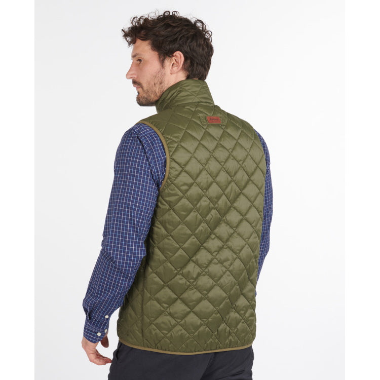 Barbour Mitchell Quilted Gilet - Olive