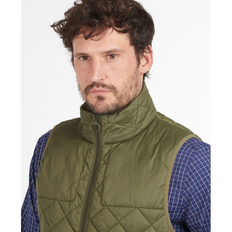 Barbour Mitchell Quilted Gilet - Olive