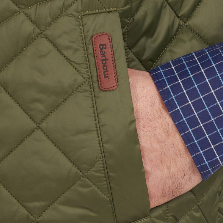 Barbour Mitchell Quilted Gilet - Olive