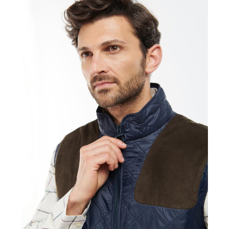 Barbour Redwood Quilted Gilet - Navy