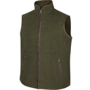 Hoggs of Fife Woodhall Fleece Gilet - Green