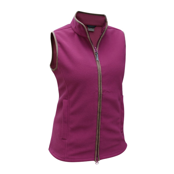 Jack Pyke Ladies Countryman Fleece Gilet - Roselle