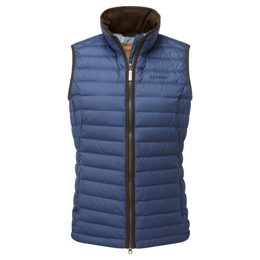 Schoffel Ladies Launde Down Gilet - Stone Blue