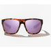Bajio Roca Polycarbonate Sunglasses - Tortoise Gloss Frame - Rose Mirror Lens