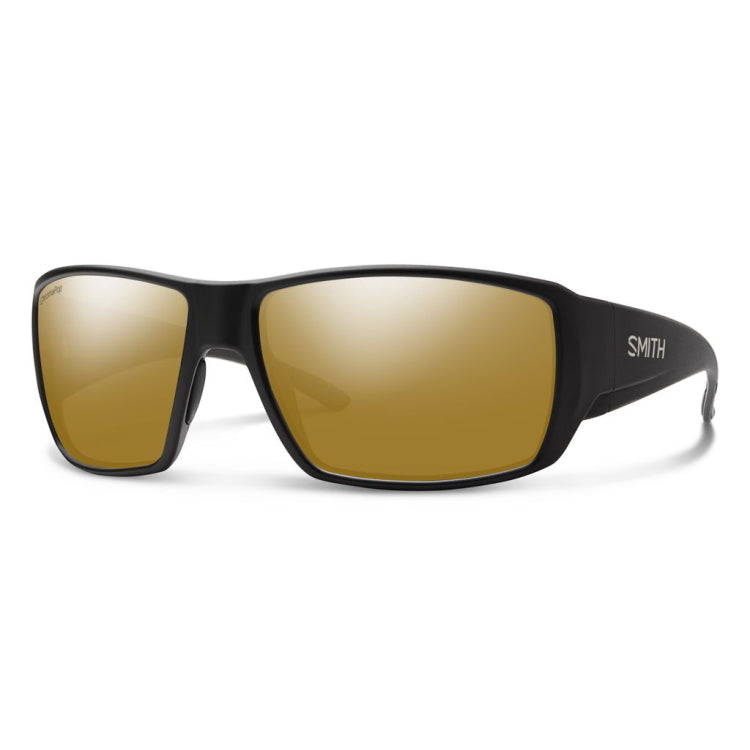 Smith Optics Guide's Choice ChromaPop Sunglasses - Matte Black Frame - Polar Bronze Mirror Lens