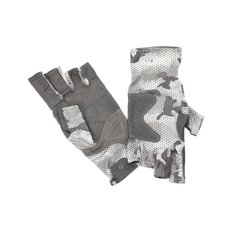 Simms Solarflex Guide Glove - Hex Flo Camo Steel