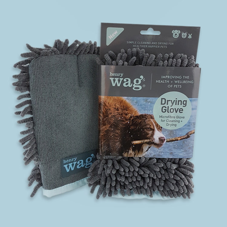 Henry Wag Microfibre Dog Drying Glove John Norris