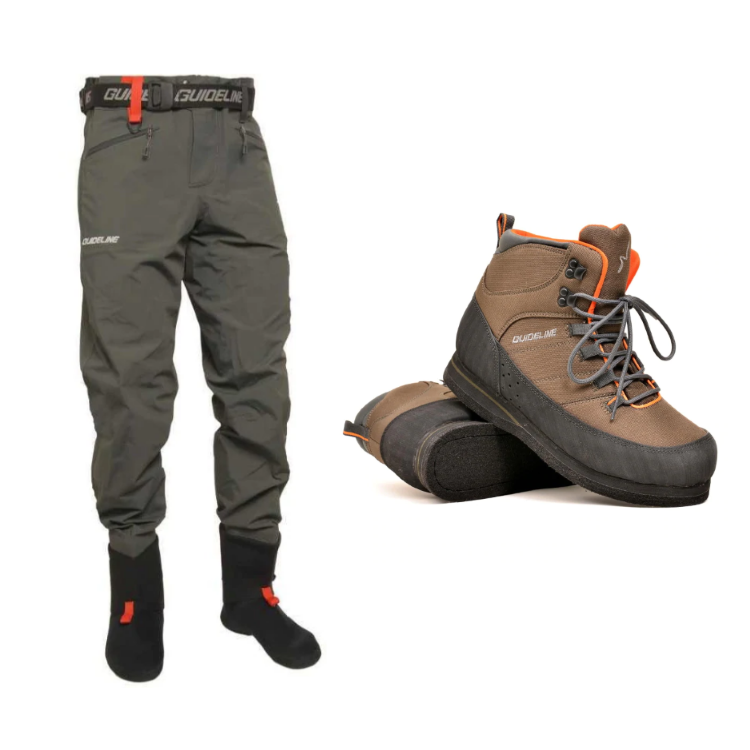 Guideline Laxa Waist Waders and Felt Sole Boots Offer
