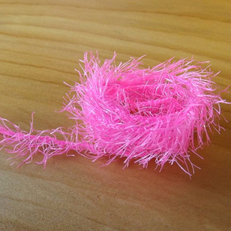 Flybox Neon Hackle - Fluo Pink