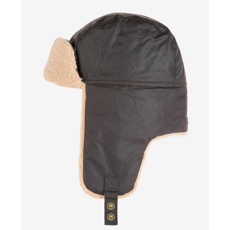 Barbour Morar Wax Trapper Hat - Rustic