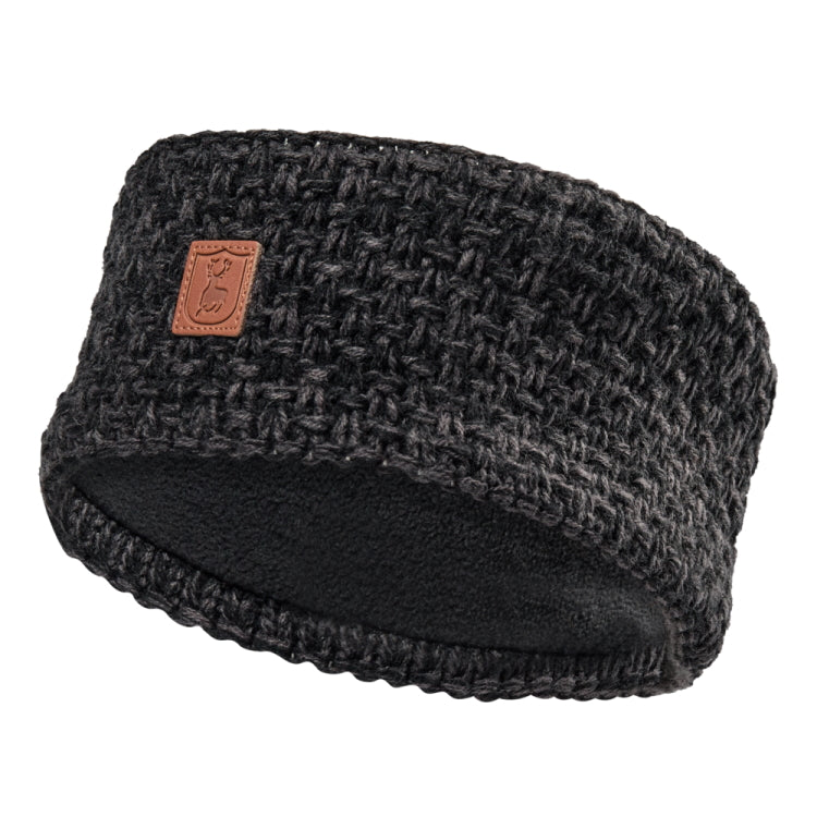 Deerhunter Ladies Knitted Headband - Black