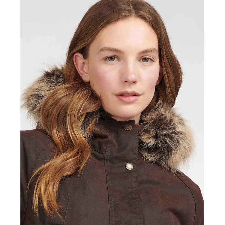 Barbour Ladies Hartwith Wax Jacket - Rustic-Classic