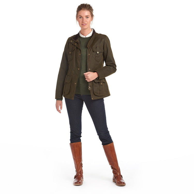 Barbour Ladies Winter Defence Wax Jacket