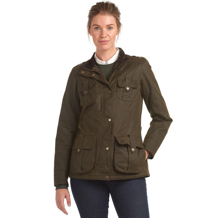 Barbour Ladies Winter Defence Wax Jacket