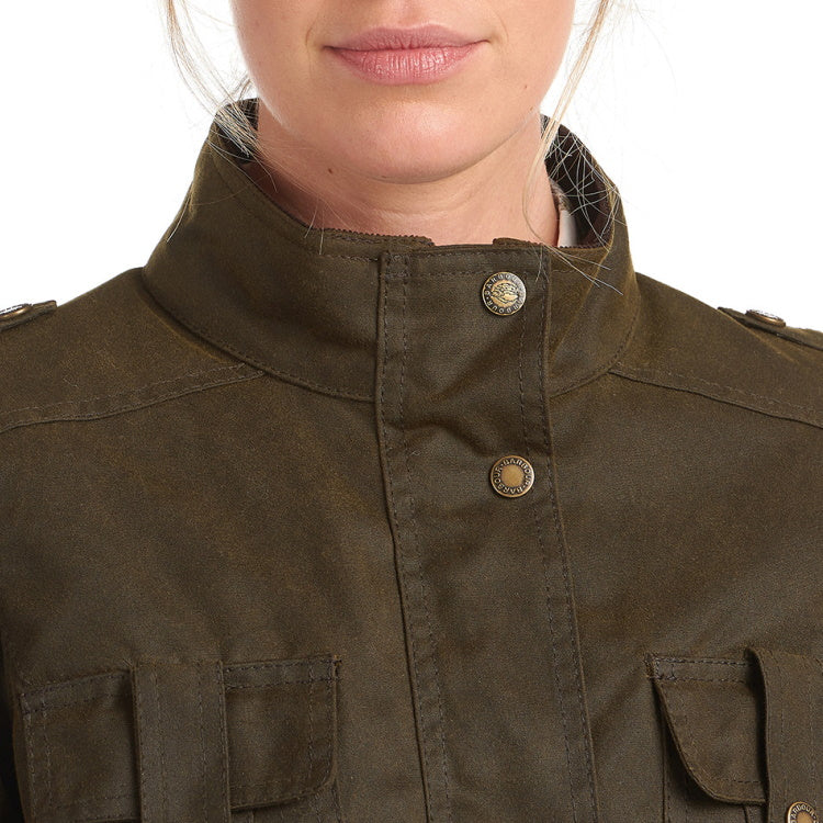 Barbour Ladies Winter Defence Wax Jacket