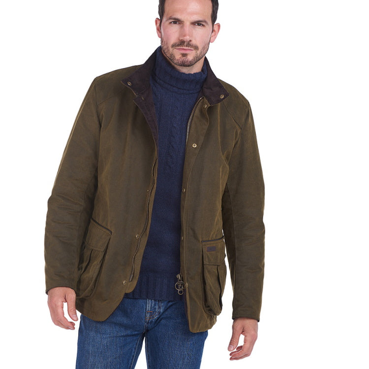Barbour Gilpin Wax Jacket - Olive