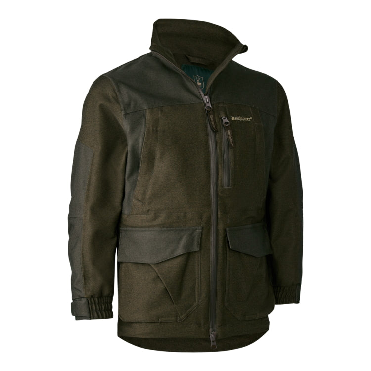 Deerhunter Youth Chasse Jacket - Olive Night Melange