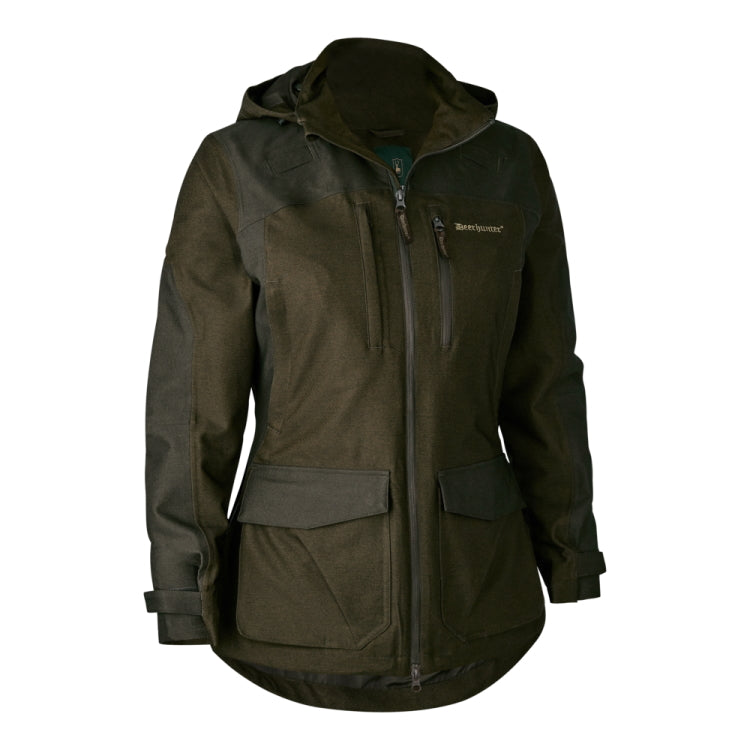 Deerhunter Ladies Chasse Jacket - Olive Night Melange