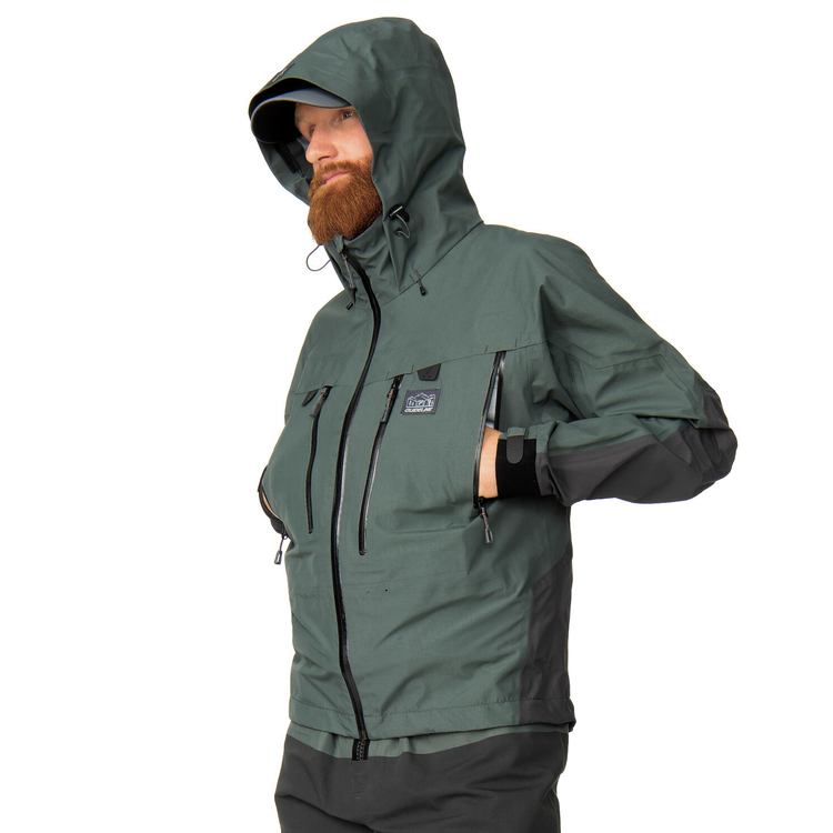 Guideline Alta NGx Wading Jacket - Algae Green/Graphite