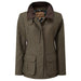 Schoffel Ladies Lilymere Jacket - Loden Green Herringbone Tweed
