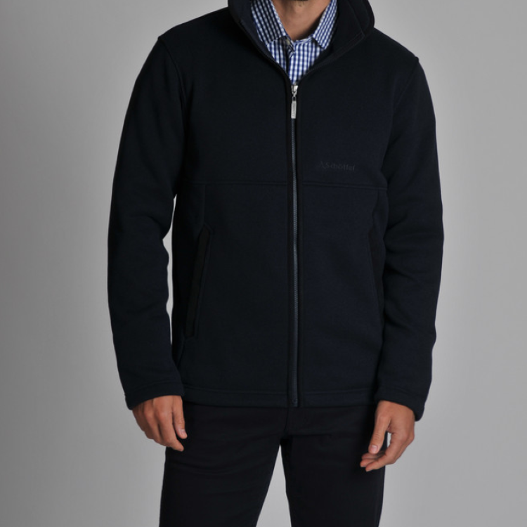 Schoffel Marlborough Fleece Jacket - Navy