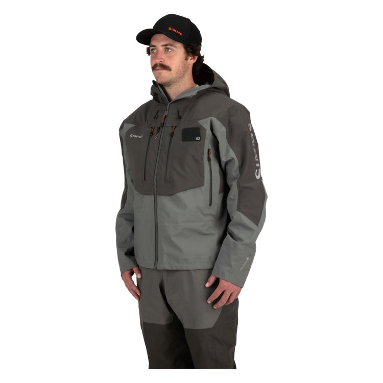 Simms G3 Guide Jacket グレー/ブラック Simms G3 Guide Wading Jacket - Gunmetal – John Norris